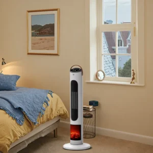 Factory Portable Tower, PTC, 2000 W, Plastic