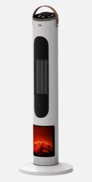 Factory Portable Tower, PTC, 2000 W, Plastic - view 4
