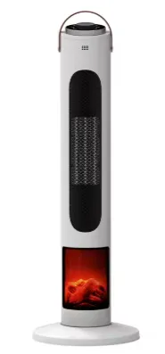 Factory Portable Tower, PTC, 2000 W, Plastic - view 5