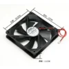 Fan, 1225, 120*120*25mm, 120mm, Brushless - view 3