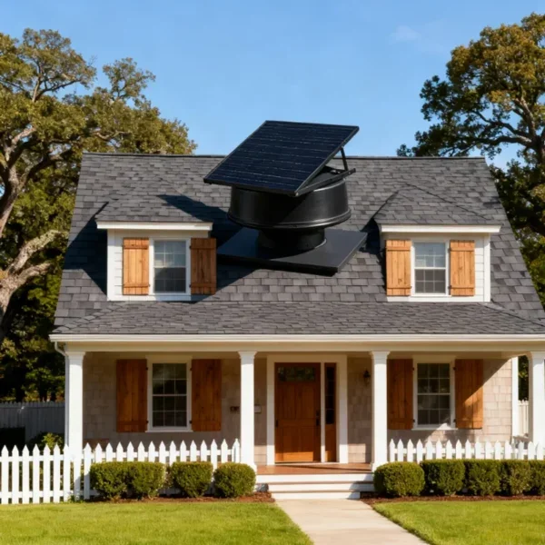 Fan, 12inch, Solar, Roof, Centrifugal