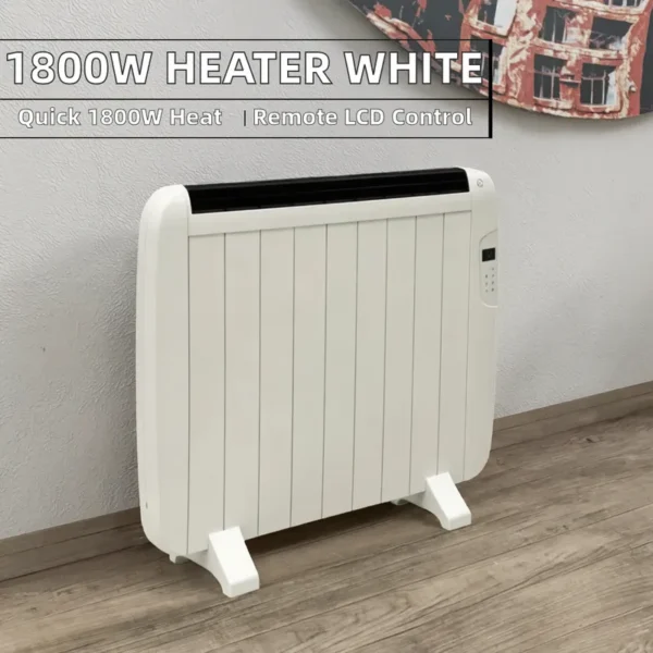 Fan, 1500W, Plastic, PTC, 58x100x5.5cm - view 2