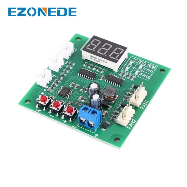 Fan, 2-Channel, 4-Wire, PWM, 12V - view 2