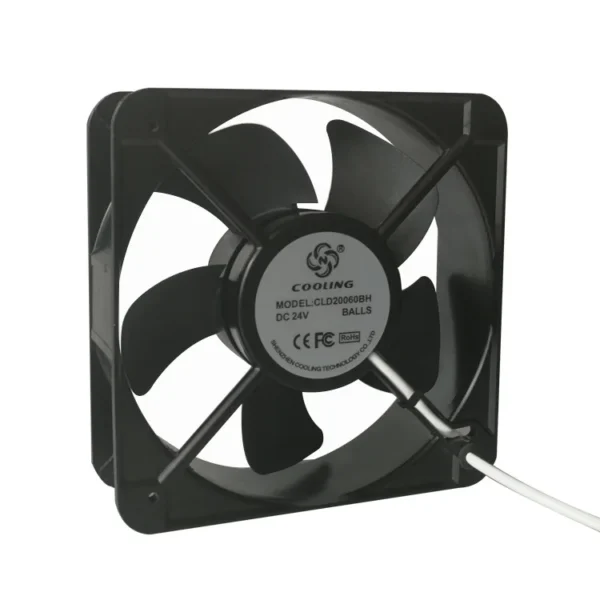 Fan, 200x200x60mm, Brushless, 12v, 24v - view 4