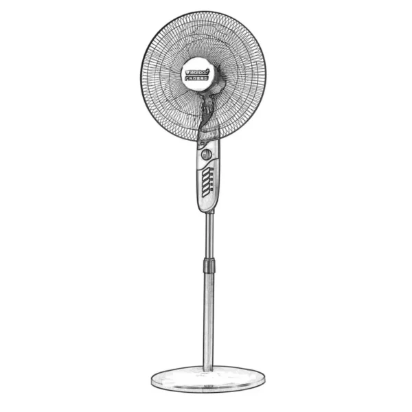 Fan, 220, 55 - view 3