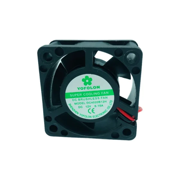 Fan, 40x40x20mm, 4020, 40mm, 12volt - view 5