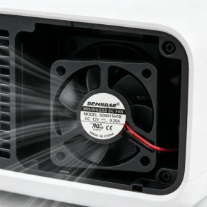 Fan, 50x50x15mm, PWM, 5V/12V/24V, 5500RPM