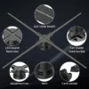 Fan, 60cm, LED, 3D - view 2