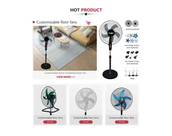 Fan, ABS, USB, Plastic - view 2