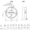 Fan, Axial, 0.55A, 890CFM, 120V - view 6