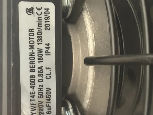 Fan, BERON, 220V, 180W, 1380RPM - view 5