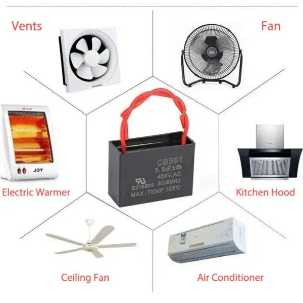Fan, CBB61-31, WINTON, 250V, 3-Cable - view 2