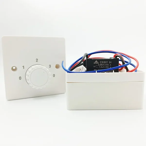 Fan, Ceiling, 3-Way, ABS, IP35