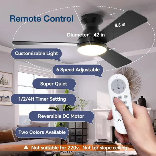 Fan, Ceiling, ZJ-YFS001 - view 2