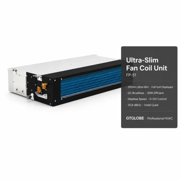 Fan Coil Unit, 190mm, Brushless
