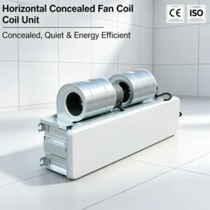Fan Coil Unit, 2-Pipe, Water, Ceiling Mount, AC Motor