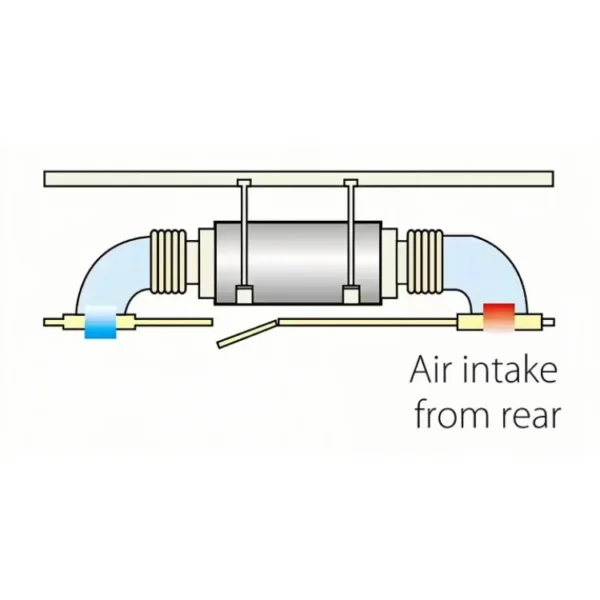 Fan Coil Unit, 2100, Ducted, FCU, 2Hp - view 2