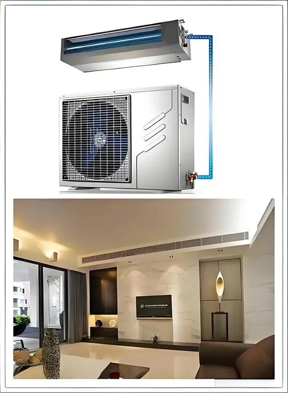 Fan Coil Unit, BTU, R410A, 220V, Ceiling - view 2