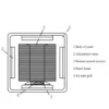Fan Coil Unit, Ceiling, 220V, 1.8-12.6KW - view 3