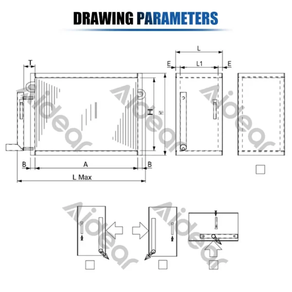 Fan Coil Unit, Copper, Aluminum, FCU - view 3