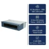 Fan Coil Unit, GTGLOBE, 8KW, Steel - view 3