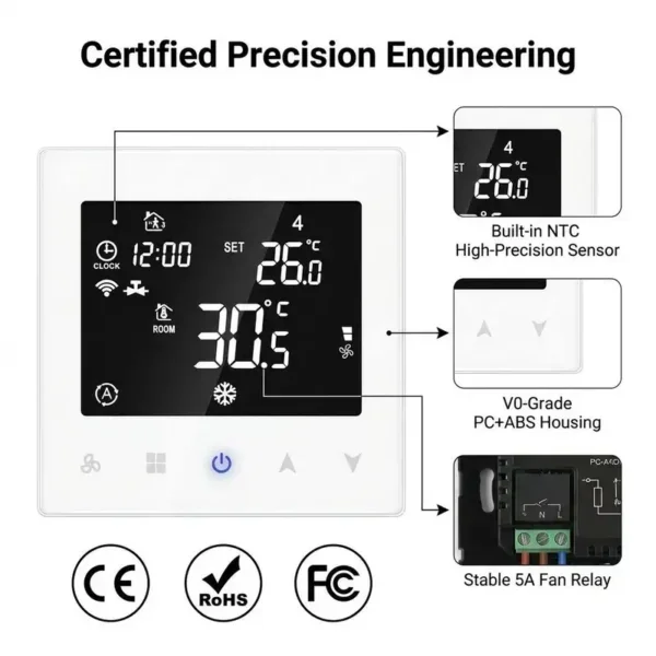 Fan Coil Unit, Wall, LCD