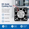 Fan, DC5V, 0.21A, 4010, NMB - view 5