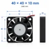 Fan, DC5V, 0.21A, 4010, NMB - view 6