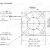 Fan, GAA1225, 110V, 115V, 120V - view 2