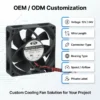 Fan, IP68, Waterproof, 80mm, 8025 - view 4