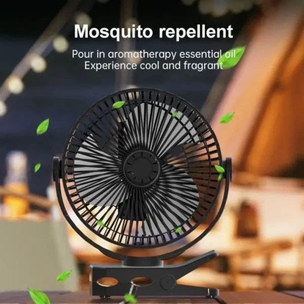Fan, M8, Portable, USB - view 2