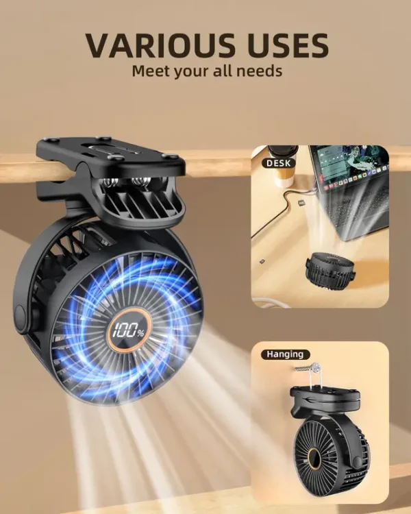 Fan, M8, Portable, USB - view 4
