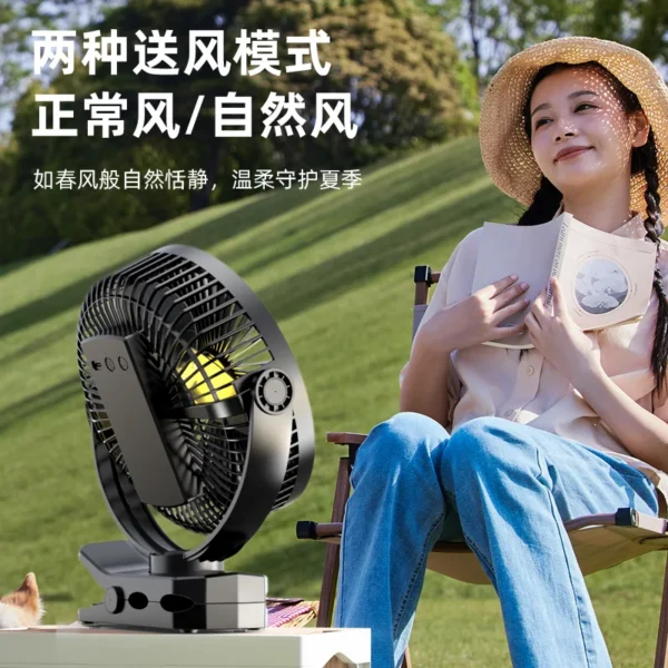 Fan, M8, Portable, USB - view 6
