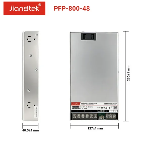Fan, PFP-800-48, 800W, 48V, 16.6A - view 3