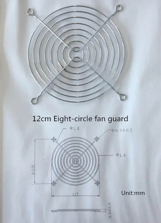 Fan, Plastic, Metal, 120 - view 5