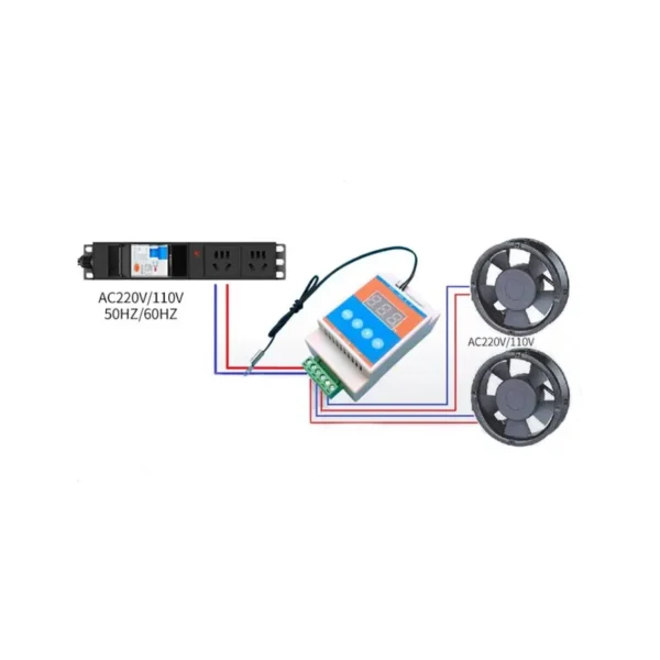 Fan, RS485, AC110V, 260V, PLC - view 4