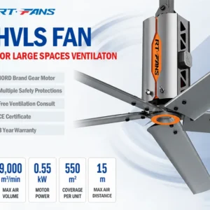 Fan, RTFANS, 11/13/16ft, HVLS, Ceiling