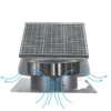 Fan, Solar, Roof, 14-inch, 360-degree - view 4