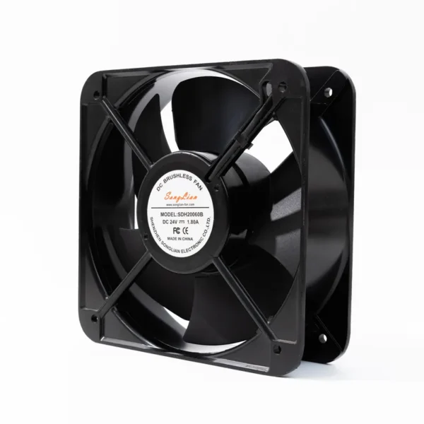 Fan200x200x60mm Industrial Brushless Fan, 20060, Axial, 24V - view 4