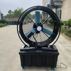 Fanwheeled Portable Misting Cooler, 220 V