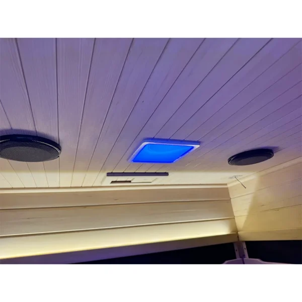 Far Infrared Carbon Heater, Plug Powered, Hemelock Wood - view 5
