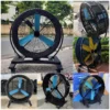 Fashion Drum Fan, 40-58'', 380V, 28000-42000m3 - view 6