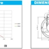 Feame Axial Cooling Fan, 172*150*51mm, 110V/220V, 380V, 17251 - view 3