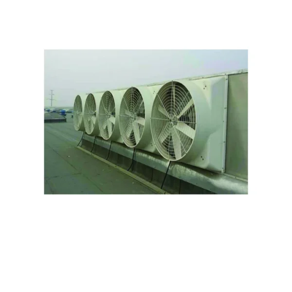 Fiberglass Axial Exhaust Fan, Stainless, Steel, Wall - view 2
