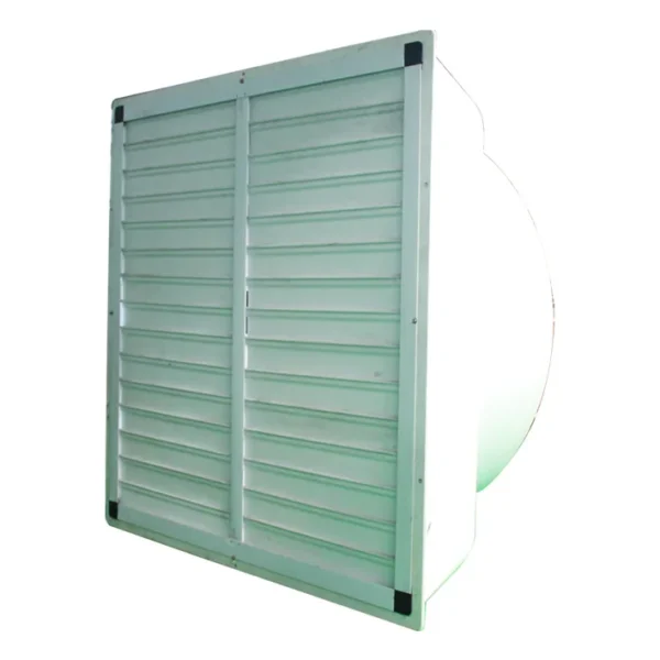 Fiberglass Axial Exhaust Fan, Stainless, Steel, Wall - view 5