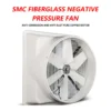 Fiberglass Cone Exhaust Fan, Wall, FRP - view 2