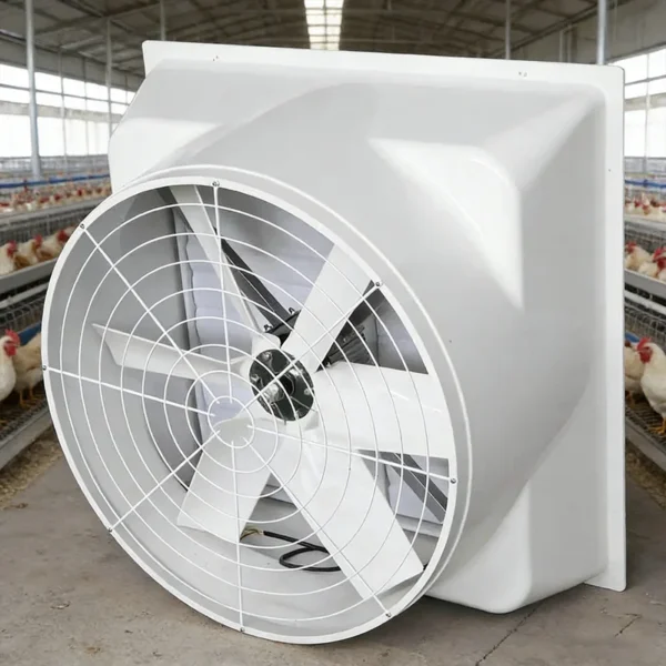 Fiberglass Cone Exhaust Fan, Wall, FRP - view 6