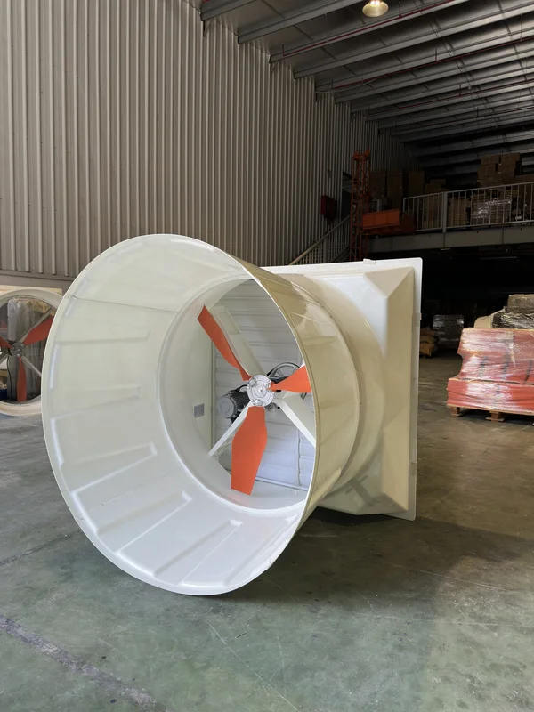 Fibreglass Frame Axial Fan, 1460mm, 380V - view 2