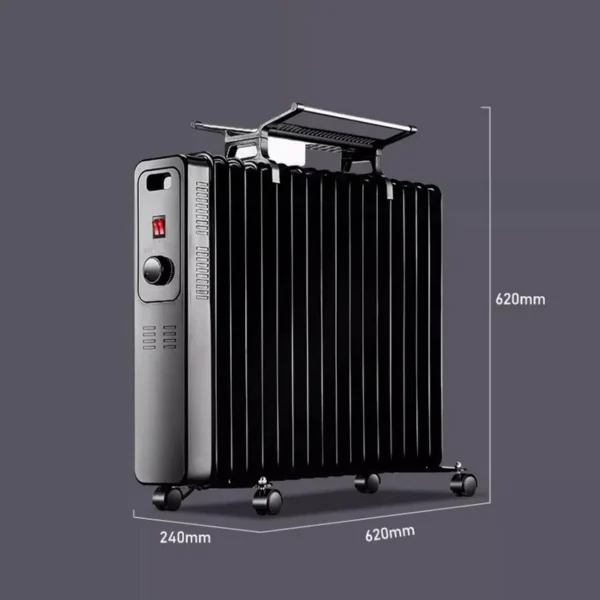 Filled Radiator, 2000 W, Metal - view 6