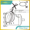 Filter, Aluminum Alloy, Filter Drier - view 4
